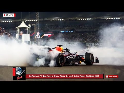 La Fórmula F1 deja fuera a Checo Pérez del top 5 de los Power Rankings 2022 tras el GP de Abu Dhabi