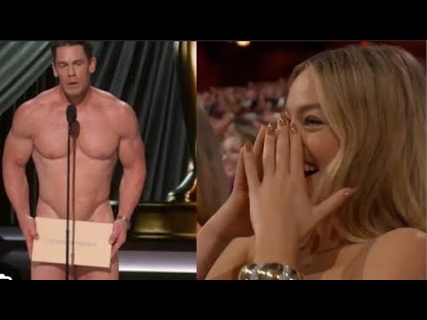 Oscar John naked streaker Cena viral / John Cena naked 2024 |