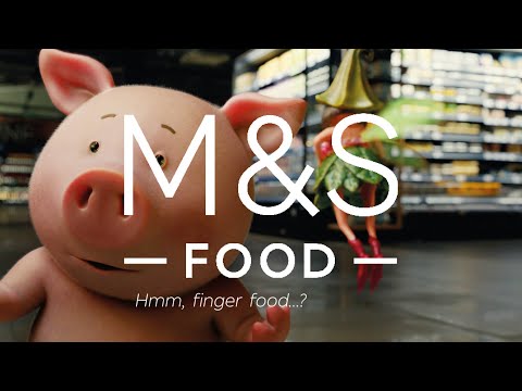 marksandspencer.com & Marks and Spencer Discount Code video: Percy Pig discovers our magical party food in store! | 2021 Christmas advert | M&S FOOD