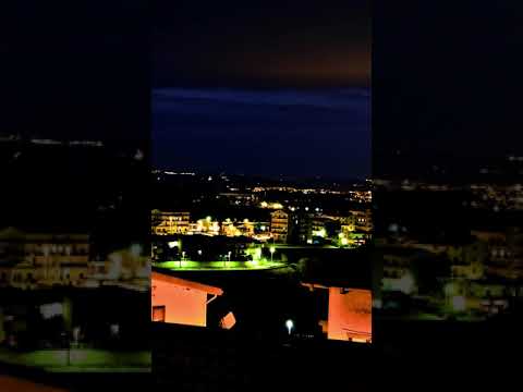 Timelapse: tramonto invernale sulla Valle del Trigno vista da Montenero di Bisaccia (CB) Italia