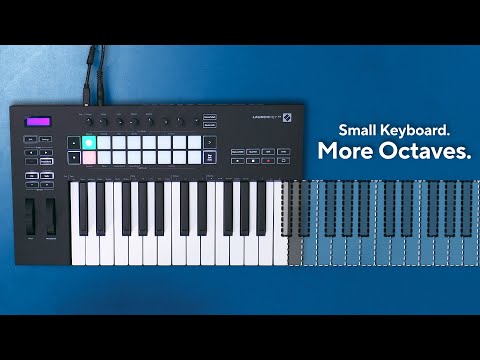 Your MIDI Keyboard made BIGGER: More Octaves on a Mini keyboard