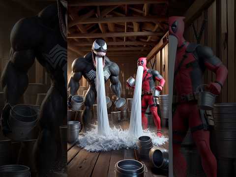 Gaon mein aye lassi ka badh phir yeh kya hua #spiderman #shorts