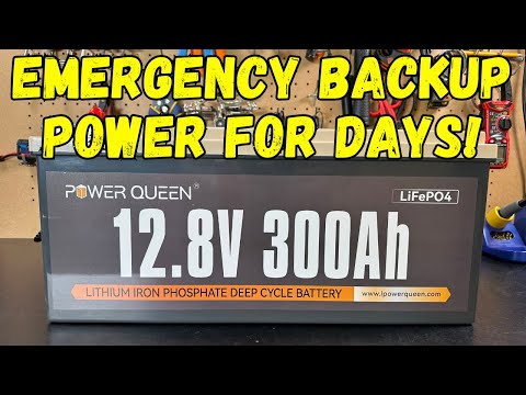 Disaster Preparedness With This Massive 300Ah Power Queen Battery