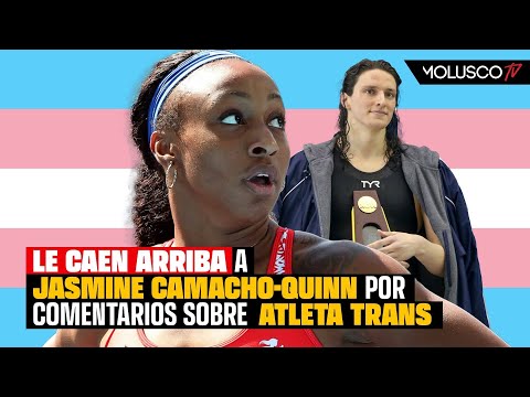 Jasmine Camacho-Quinn es criticada por dar su opinion en caso de atleta transgenero