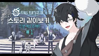 [파이널 판타지14 명작 스토리] 팬 분들과 스토리 밀기 (날 것 리액션 주의) [신생] 1화