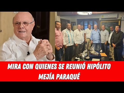 Exmiembros del PLD se unen a Hipólito Mejía y PRM en Elías Piña