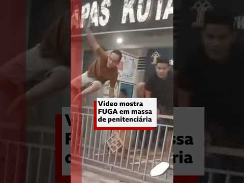 Prisão na Indonésia tem fuga em massa de detentos #bbcnewsbrasil