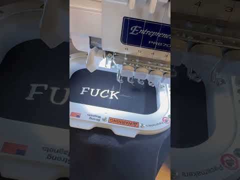 #apparel #embroiderymachine #embroidery #custom #canadian #sewing #magnetichoop #canadian #machine