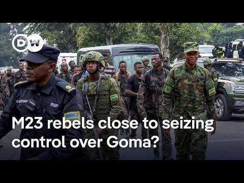 Fighting rages on in DRC: M23 rebels on the brink of taking Goma? | DW News