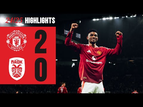 Amad Double! 🌟 | Man Utd 2-0 PAOK