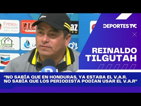 Reynaldo Tilguath responsabiliza a periodista por penal marcado al Olancho FC