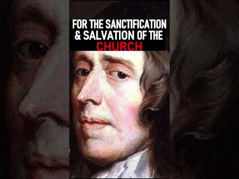 FOR THE SANCTIFICATION & SALVATION OF THE CHURCH - Puritan John Owen #shorts