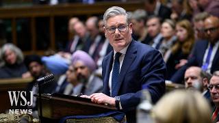 Thumbnail for the video "PM Starmer: British Jets Have Intercepted Iranian Strikes | WSJ News" from WSJ News