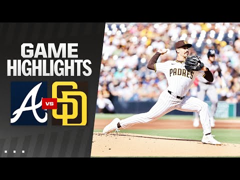 Braves vs. Padres Game Highlights (7/13/24) | MLB Highlights