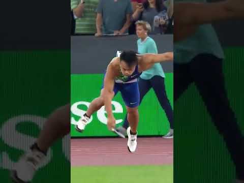 Cheng Chao-tsun 🇹🇼 showing us what 110% really looks like 💪👊 #DiamondLeague