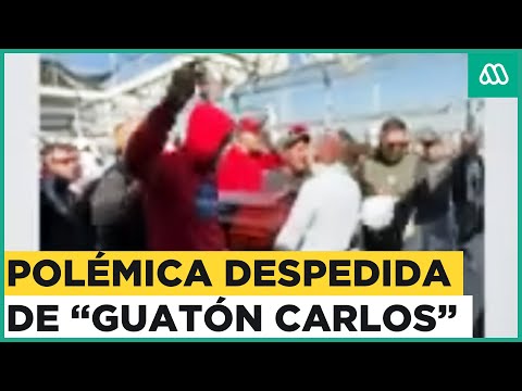 Polémica despedida a Guatón Carlos en Estadio Monumental