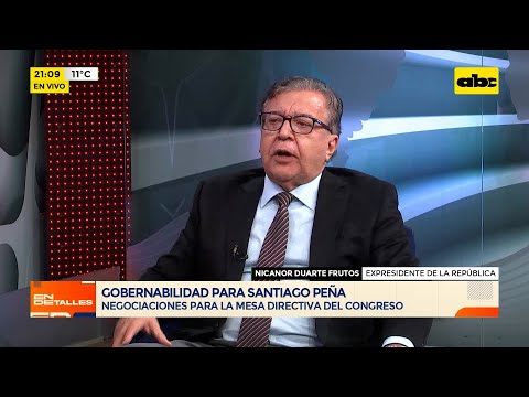 Gobernabilidad para Santiago Peña