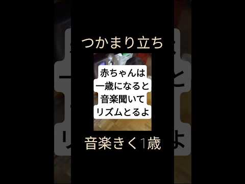 リズミカルな1歳児 #赤ちゃん #赤ちゃんのいる生活 #孫が可愛い #癒し #にっこり 子育て#1歳児 #つかまり立ち#かわいい #男の子#孫#赤ちゃん#育児#子育て