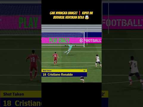 CARA ANTI MAINSTREAM DILAKUKAN KIPER INI UNTUK MEREDAM BOLA 😯 #soccer #unbelievable #saves