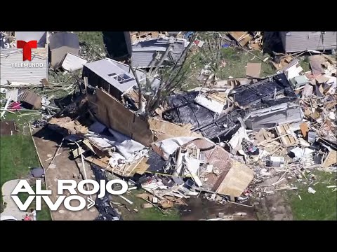 EN VIVO: Daños severos por tornados destructores en Michigan | Al Rojo Vivo | Telemundo