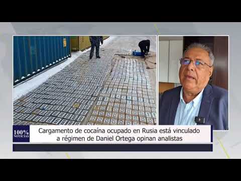 Cargamento de droga incautado en Rusia vinculado a dictadura de Daniel Ortega