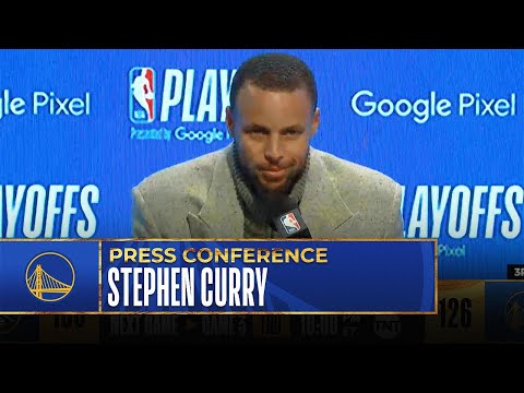 Stephen Curry Post Game Presser | Nuggets vs Warriors - Game 2 video clip