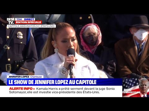 Investiture de Joe Biden: Jennifer Lopez interprète This Land Is Your Land, de Woody Guthrie