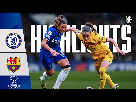 Chelsea Women 0-2 FC Barcelona Femení (AGG 1-2) | SEMI-FINAL HIGHLIGHTS | UWCL 23/24