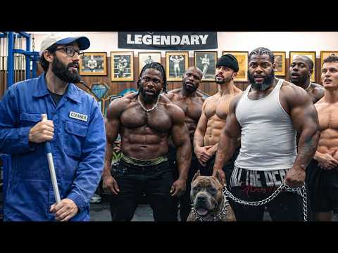 Cleaner ANATOLY Shocks bodybuilders in a GYM 🧹| Anatoly GYM PRANK #61