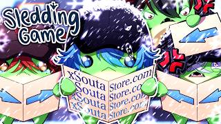 4 VTUBER INI JADI KODOK HIJAU... - Sledding Game Indonesia