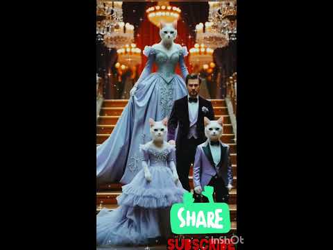 Cats family going to wedding, hahaha...Funny4Kids