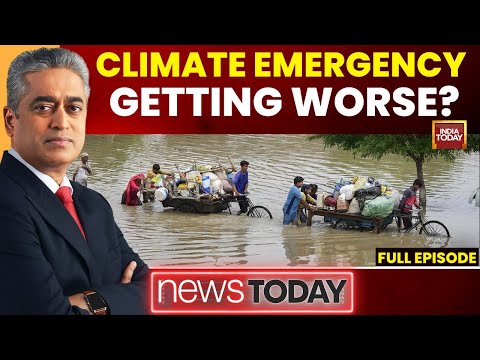 NewsToday with Rajdeep Sardesai: North India Floods | Climate Emergency Or A Man-Made Disaster?