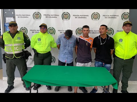 Cayeron ´Los Recorredores´, banda dedicada al tráfico de estupefacientes en el norte de Barranquilla