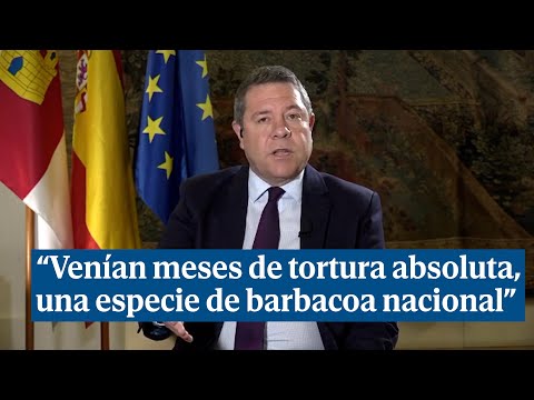 García-Page: Venían meses de tortura absoluta, una especie de barbacoa nacional