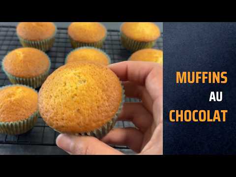 Recette des Muffins aux Pépites de Chocolat / مافن بالشوكولاتة