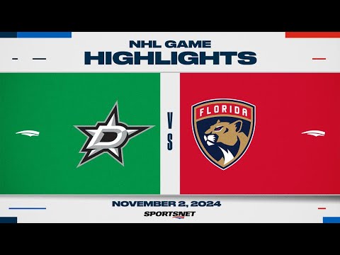 NHL Highlights | Stars vs. Panthers - November 2, 2024