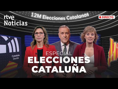 ELECCIONES CATALUÑA  EN DIRECTO:  SONDEO, ESCRUTINIO y todo el ANÁLISIS de los RESULTADOS | RTVE