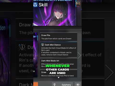 Chaos Zero Nightmare: Dark Mystic Rin's Powerful Stance! #shorts