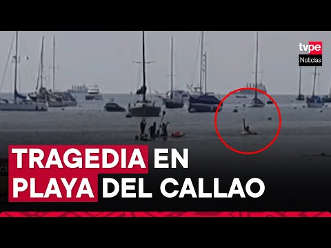 Callao: adulto mayor muere ahogado en playa Cantolao