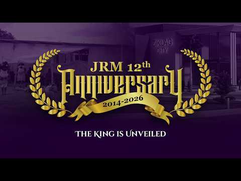 JRM 12TH ANNIVERSARY CELEBRATIONS | THE KING IS UNVEILED | SECOND SEGMENT
