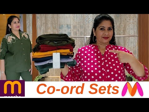Best premium festive co-ord set haul from Myntra & Meesho. Trending Viral, Affordable, High Quality