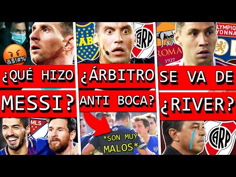 MESSI fue VIRAL por ESTE gesto y ¿PLAN secreto+ Polémico ÁRBITRO para BOCA RIVER+ MONTIEL ¿Se VA ?