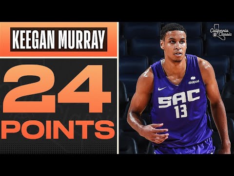 No.4 Pick Keegan Murray Does It Again With 24 PTS & 7 REB video clip 