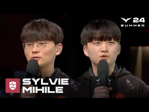 Sylvie, Mihile 인터뷰 | BRO vs. NS | 07.13 | 2024 LCK 서머 스플릿