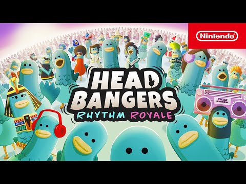 Headbangers: Rhythm Royale - Launch Trailer - Nintendo Switch
