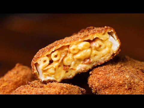 Bacon Mac And Cheese Stuffed Onion Rings: Tasty's 5th Birthday Recipe Remix ? Tasty Recipes