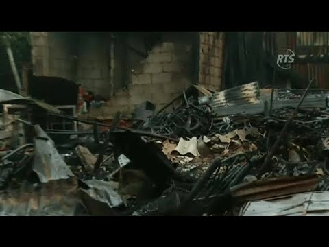 Incendio dejó un fallecido en Durán