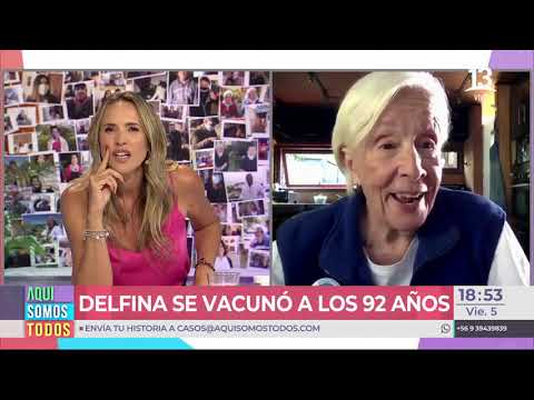 Delfina Guzmán por personas antivacunas: “Qué gente más rara” | Aquí Somos Todos