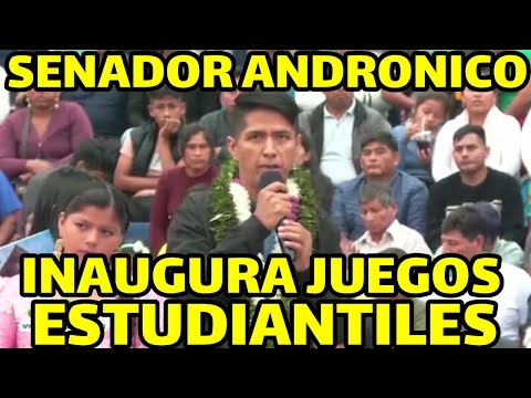 EVO MORALES JUNTO SENADOR ANDRONICO PARTICIPAN INAUGURACION DE JUEGOS ESTUDIANTIL  PUERTO VILLARROEL