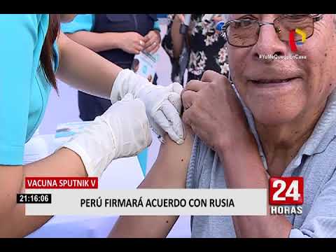Covid-19: Perú firmará acuerdo con Rusia para comprar vacuna Sputnik V